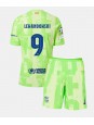 Barcelona Robert Lewandowski #9 Alternativní dres pro děti 2024-25 Krátký Rukáv (+ trenýrky)